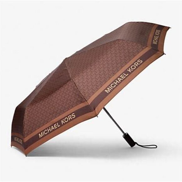 Michael Kors Accessories | Michael Kors Logo Umbrella | Color: Brown - Picture 2 of 3